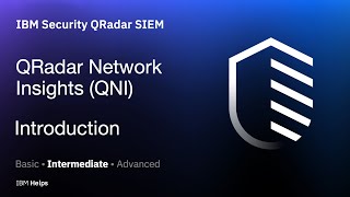 QRadar Network Insights QNI – Introduction [upl. by Hilario355]