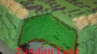 Pandan Cake Filipino Version [upl. by Anomahs895]