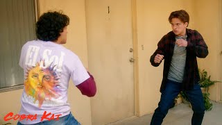 Miguel vs Robby Fight Scene 2K  Cobra Kai Season 5 [upl. by Nyar]