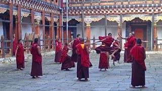 Bhutan  Bumthang Valley  Jakar [upl. by Rennold]