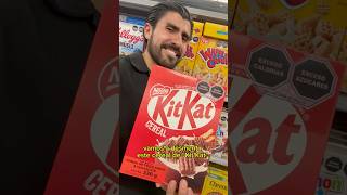 Desmintiendo CEREAL de KITKAT PÉSIMO sabe a CARTÓN short short food foodie cereal kitkat mx [upl. by Ynohtona]