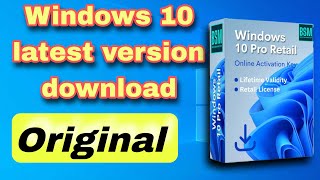 How to Download Windows 10  in any pc computer II [upl. by Shira]