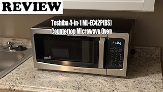 Review Toshiba 4in1 MLEC42PBS Countertop Microwave Oven 2023 [upl. by Isiad715]