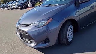 2019 Toyota Corolla LE Sedan Stockton Lodi Elk Grove Sacramento [upl. by Nigle]