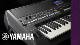 Yamaha  PSRSX600 Digital Workstation Induction [upl. by Strage]