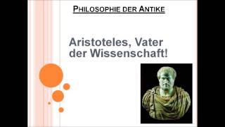 Aristoteles Vater der Wissenschaft [upl. by Pippo]