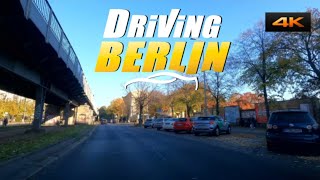 Driving Berlin Germany Kreuzberg Friedrichshain Prenzlauer Berg 4K 60FPS [upl. by Acinet]