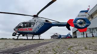 I visited the Police of RheinlandPfalz helicopter unit at Winningen EDRK by Koblenz [upl. by Ailati497]