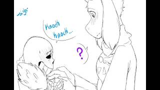 ❤ Sans x torielundertale soriel comic [upl. by Eldin51]