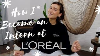 LORÉAL INTERNSHIP FAQ  My job how I got recruited my future plans [upl. by Pradeep]