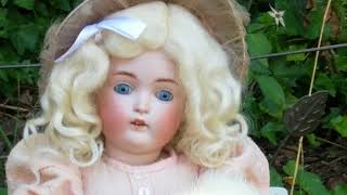 Antique German Kestner Bisque Daisy Doll Circa 1911  Ladies Home Journal Magazine Premium Giveaway [upl. by Aihsei912]