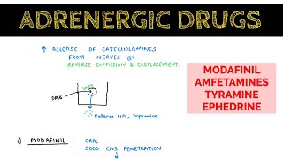 Autonomic Pharmacology  17  Indirectly amp Mixed Acting Adrenergic Drugs  EOMS [upl. by Simmons872]