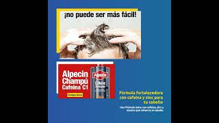 Alpecin Caffeine Shampoo C1 2x 375ml  Champu anticaida hombre y con cafeina [upl. by Nichols]