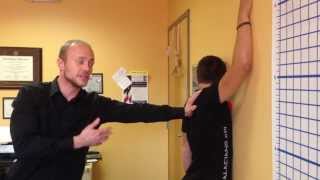 Prestige Chiropractic  Shoulder Mobility  Pec Minor Release aka quotDirty Snow Angelquot [upl. by Aisel]