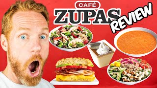 Café Zupas Restaurant Review  Taste Test [upl. by Susie]