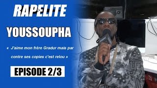 Youssoupha  «Jaime mon frère Gradur mais par contre ses copies cest relou» [upl. by Ainegue]