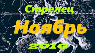 Гороскоп для Стрельца на Ноябрь 2016 года [upl. by Roseanna]