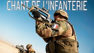 CHANT DE LINFANTERIE  Chant Militaire ⚔️🇫🇷 avec paroles [upl. by Eciram]