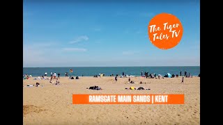 Ramsgate Main Sands Beach  Kent  Family Day Out  Spring Beach Day Out  The Tiger Tales TV [upl. by Birgit124]