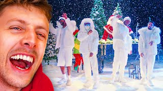 REACTING TO quotSIDEMEN  CHRISTMAS DRILLINGS OFFICIAL VIDEOquot [upl. by Filbert]