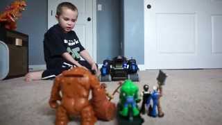 Imaginext Batman Remote Controlled Robot in action with a review [upl. by Pravit]