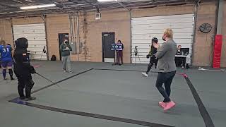 Scioto Open 2024  Lacey Eck vs Thomas Kesler Div A Longsword [upl. by Aihseken315]