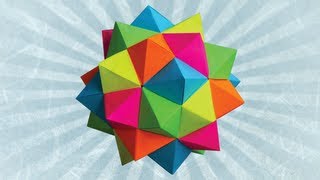 Origami Compound of 5 Octahedra Meenakshi Mukerji [upl. by Lussi]