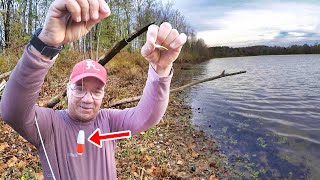 Simple Jig amp Bobber Setup Catches SLAB Crappie EASY From The Bank [upl. by Thordia]