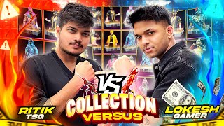 Lokesh Gamer Vs Two Side Gamers Collection Battle Who Will Win 🏆 Garena Free Fire [upl. by Eelydnarb]