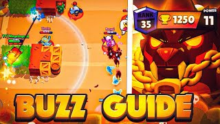 Brawl Stars BUZZ FULL GUIDE The BEST TIPS and TRICKS from Top YouTubers [upl. by Farrand]