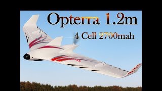 Opterra 12m  4s 2700mah Test 30mph Wind [upl. by Burrows]