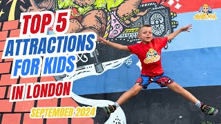 TOP 5 Attractions for Kids in London  September 2024 [upl. by Old529]