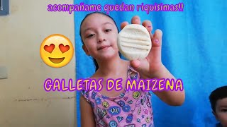 galletas de maizena con lecheraxime y su mundo fiesta [upl. by Edualcnaej]