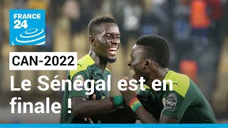 CAN2022  Le Sénégal est en finale  Les Lions de la Teranga simposent 31 face au Burkina Faso [upl. by December]