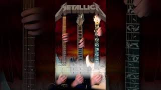 Metallica Damage Inc Bass Part 2 with tab Subscribe for more [upl. by Estren]