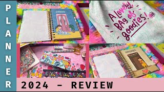 Alicia Souza Planner 2024 Trio 😍  Lovely Bag of Goodies amp Desk Accessories Kit  2024 Planner India [upl. by Phares861]