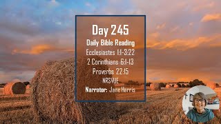 Together  with Pastor Jane Daily Bible Reading  Day 245 [upl. by Aneekan]