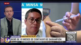 Alerta tras dos casos de sarampión en el país ¿Qué está haciendo el MINSA como prevención [upl. by Larianna]