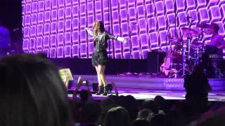 Here We Go Again  Demi Lovato  Camp Rock Tour 2010 [upl. by Eire]