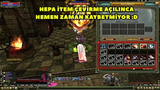 SoloYusufYoloYusuf  Felis Hepa Exp İtem Deneyip Upgrade Yapıyor  Knight Online [upl. by Harwill]