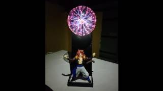 Make your own customised DBZ spirit bomb lamp with a plasma ball [upl. by Nitin]