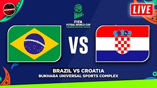 🟢 BRAZIL vs CROATIA  FIFA FUTSAL WORLD CUP 2024 FIXTURES TODAY PREVIEW H2H amp PREDICTIONS [upl. by Joni]