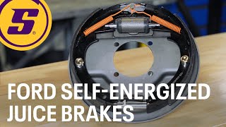 Early Ford SelfEnergizing Juice Brake Conversion to DuoServo Drums [upl. by Cori]