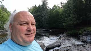 Upper Michigan Waterfalls and Trout Fishing [upl. by Fuhrman103]