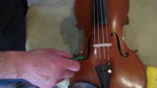 How to Use a Dampit in Your Violin [upl. by Ymeon637]