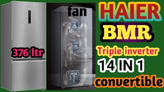 Haier 14 in 1 convertible refrigerator bmr full demo and review⚡Haier refrigerator⚡Haier fridge 2023 [upl. by Allenrad217]