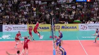 Bulgaria  Russia 1072011 World League Varna [upl. by Butterfield]