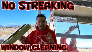 HOW TO CLEAN WINDOWS WITHOUT STREAKING [upl. by Grover532]