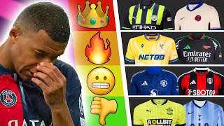 BRUTALLY RANKING EVERY PREMIER LEAGUE 2425 AWAY SHIRT WORST to BEST [upl. by Cacia]