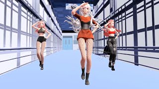 【MMD】極楽浄土 Gokuraku Jodo Haku Luka Teto【Motion and Model DL】  Ani MMD 22 [upl. by Hinze]